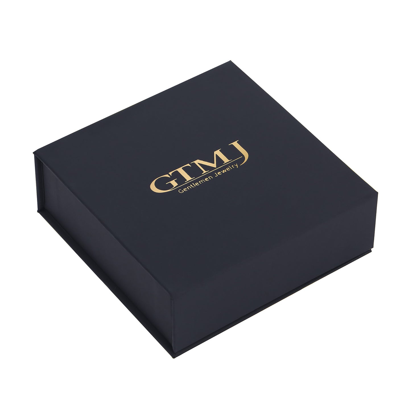 GTMJ Men's Cross Pendant Necklace Set - 316L Stainless Steel & Natural Wood, 24"+2" & 20"+2" Adjustable Box Chains, Luxury Gift Box (Ebony/Bubinga/Antique Black)